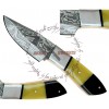 Rebel Wolf River Master Full Tang Damascus Steel Hand Forged Knife